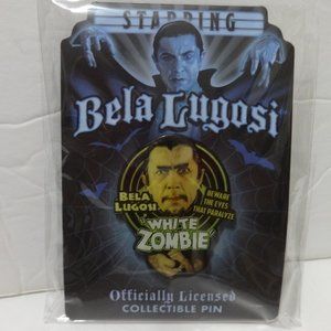 Bela Lugosi White Zombie Collectible Pin